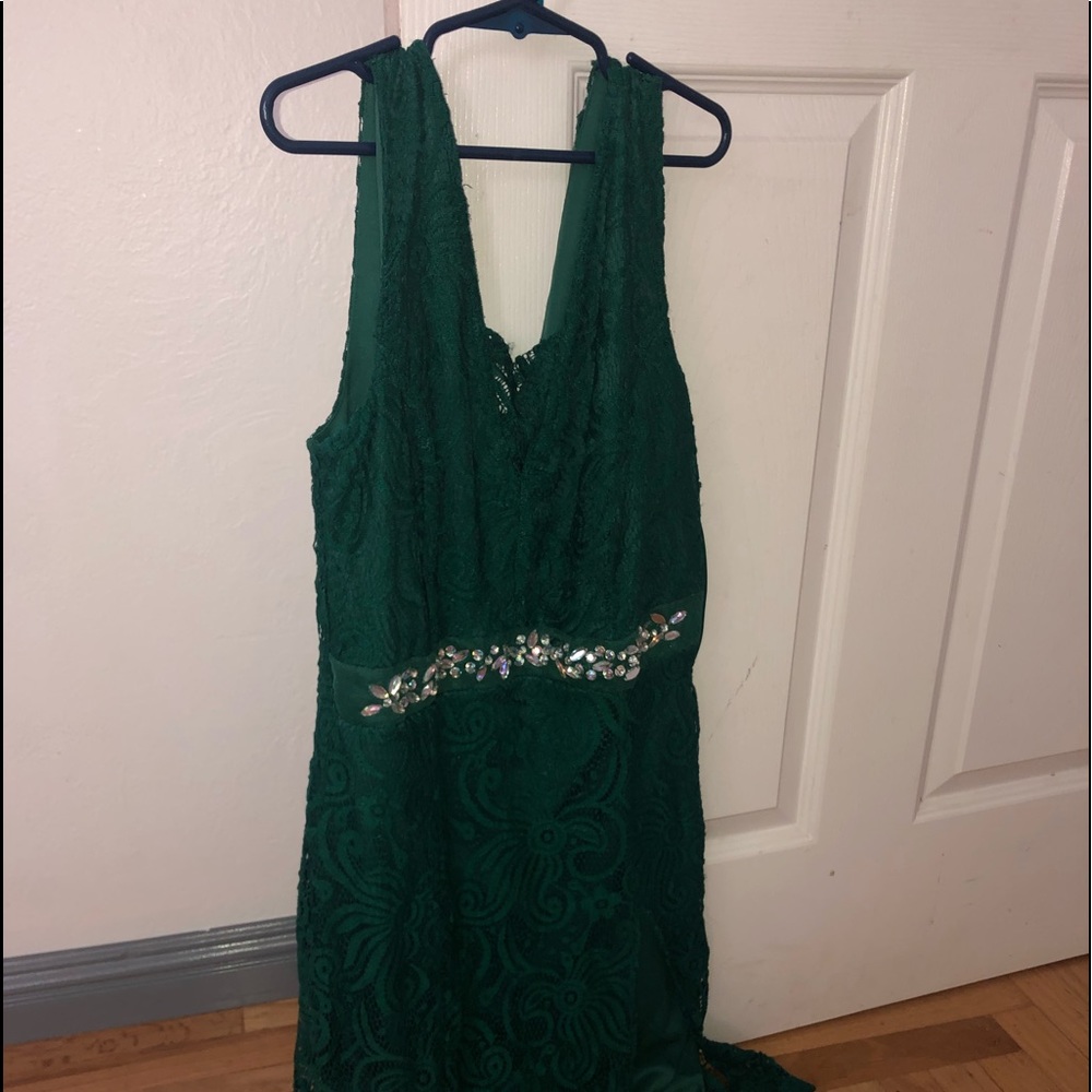 Homecoming Dress, Green, School
